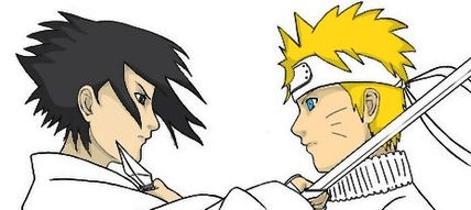 Naruto y Sasuke...