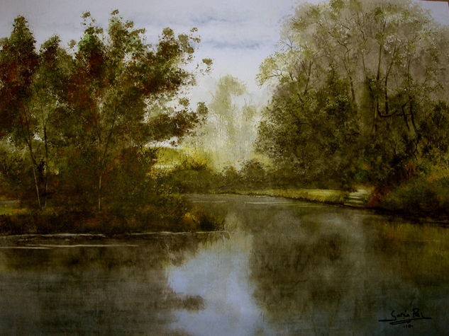 REFLEXIÓN II Watercolour Paper Landscaping