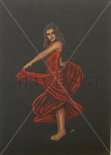 Bailarina Oil Others Figure Painting