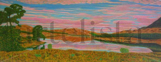 PAISAJE Oil Panel Landscaping