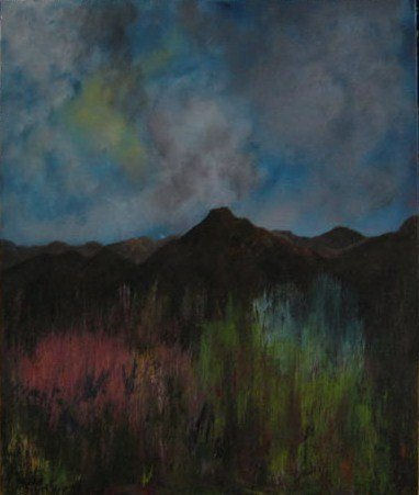 paisaje 01 Acrylic Canvas Landscaping