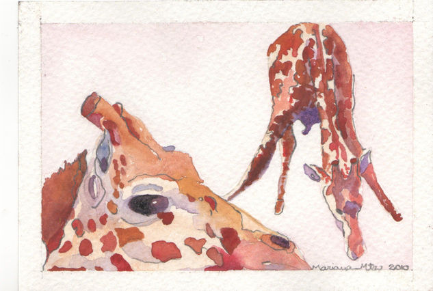 Par Watercolour Card Animals