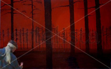 Paisaje rojo