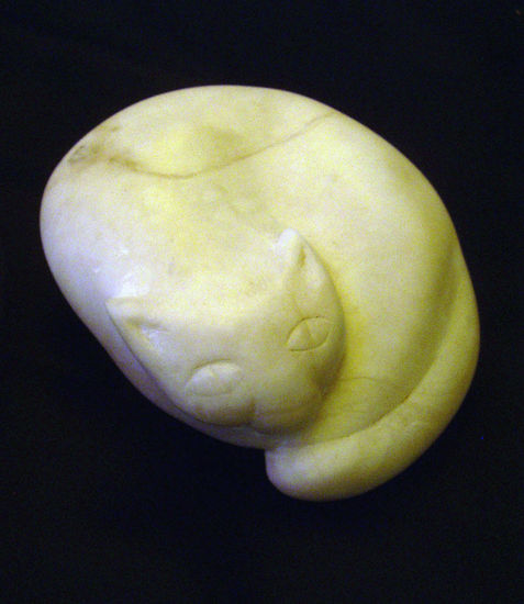 gato Piedra Figurativa