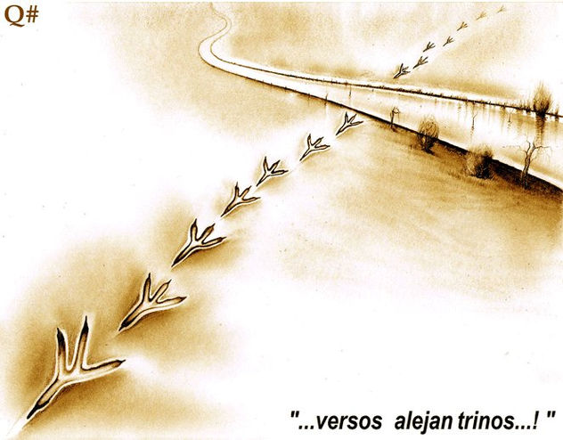 " ... SI LAVAS PERVERSOS ALEJANDRINOS, CONVERSOS ALEJAN TRINOS..."