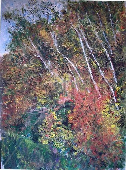 BOSQUE ENCANTADO Oil Canvas Landscaping