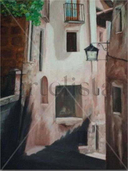 Albarracin Oil Canvas Landscaping