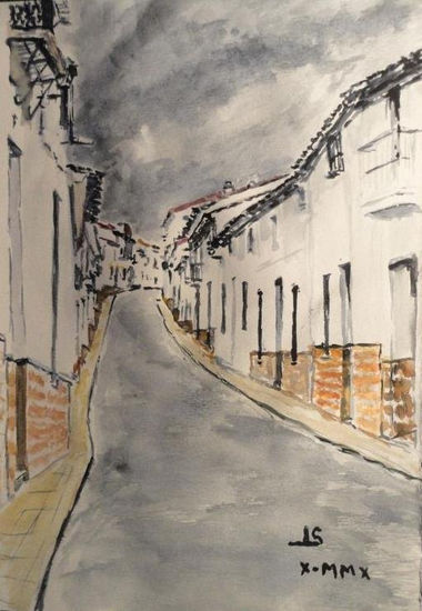 pueblo del sur Watercolour Paper Landscaping