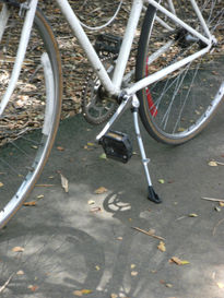 Bicicleta en el parque