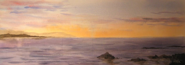 Costa Brava Watercolour Paper Marine Painting