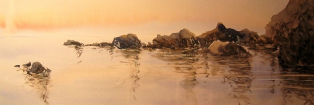 Amanecer Watercolour Paper Marine Painting