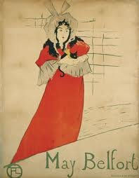 postal 10x15 cms. de My Belfort  de  toulouse lautrec