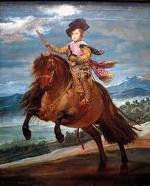 postal 10x15 cms. de Velasquez, El Principe