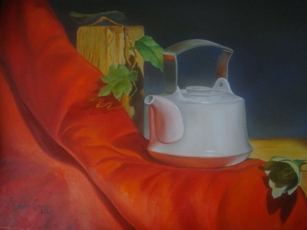 TETERA BLANCA Oil Canvas Still Life Paintings