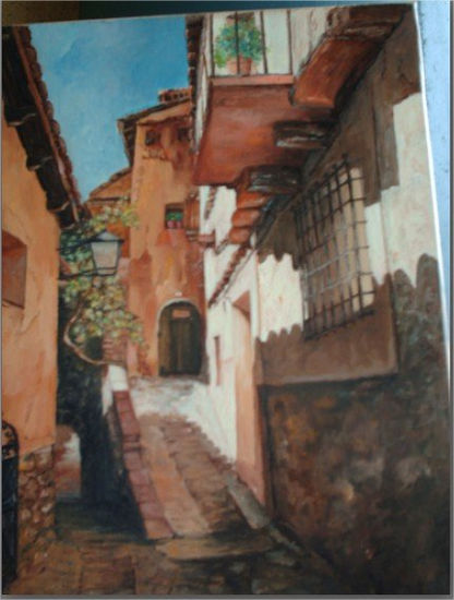 Albarracin 2 Oil Canvas Landscaping