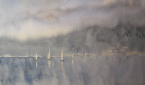 Brumas Watercolour Paper Marine Painting