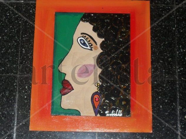 ruana Acrylic Others Figure Painting