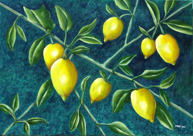 Limones Acrylic Canvas Landscaping