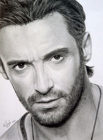 Hugh Jackman Pencil