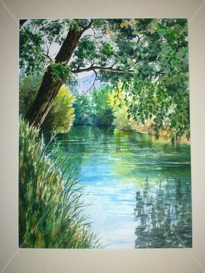 rio guadalquivir Watercolour Paper Landscaping