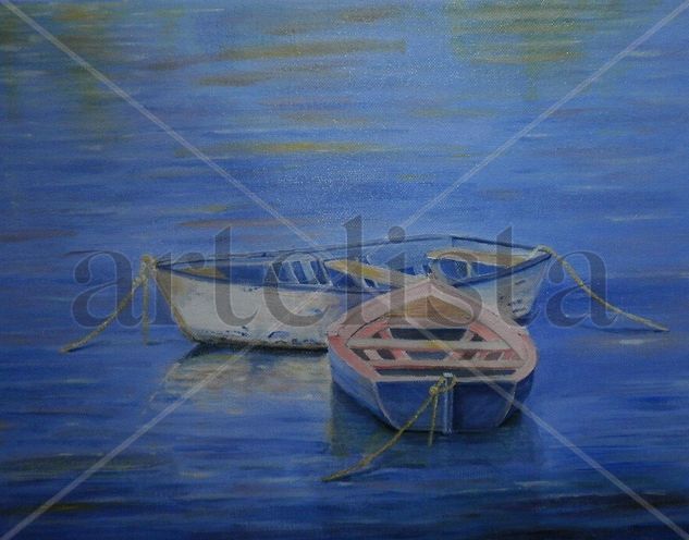 Barcas Oil Canvas Landscaping