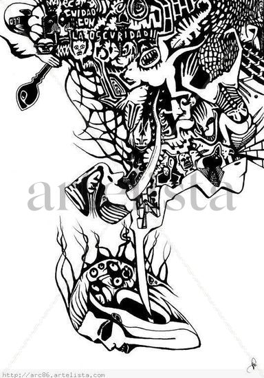 La oscuridad Tinta