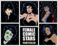 Portafolio "Female Comic Stars"