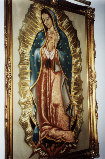 virgen deGuadalupe Oil Canvas Figure Painting