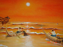 Caballitos de totora