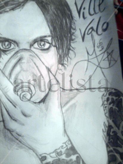 ville valo de HIM Pencil