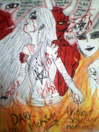 arrastrame al infierno Mixed Media