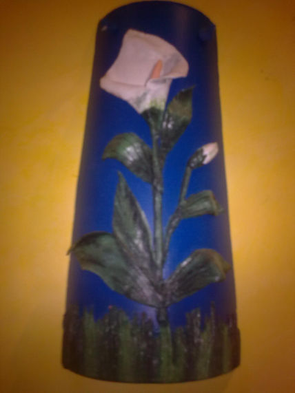 Teja flor cala