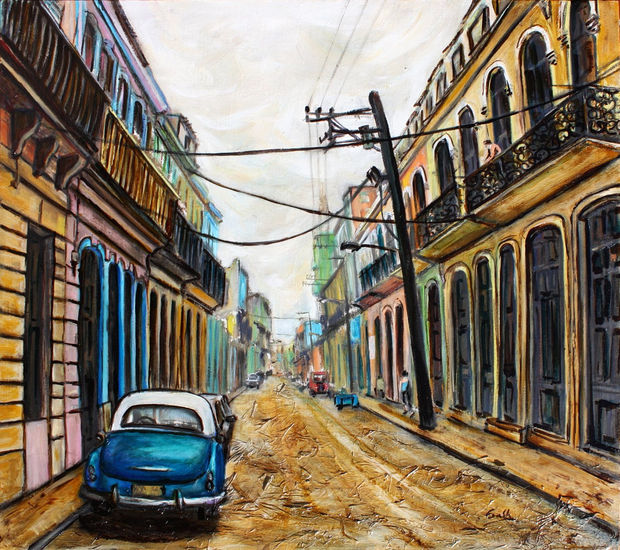 Cuba Mixed media Canvas Landscaping