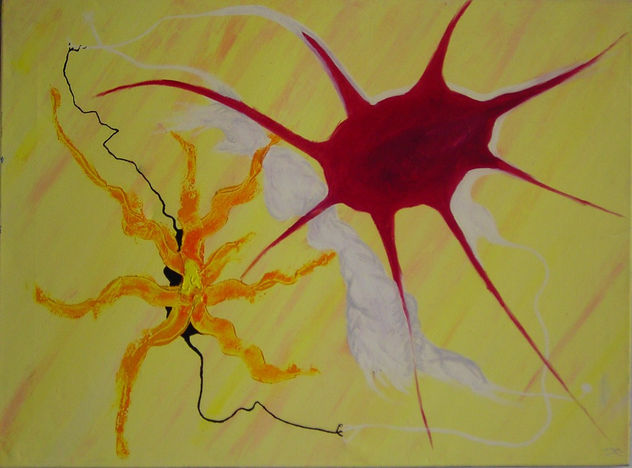 Lucha entre el sol rojo y sol naranja