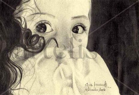 Retrato a grafito...