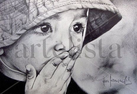 Retrato a grafito...