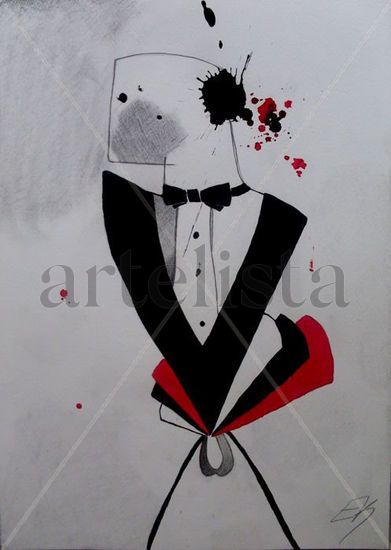 Gentleman Oscar Mixed Media