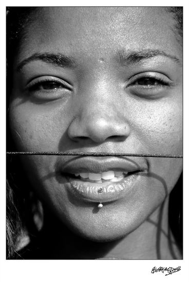 Nadia 25 Portrait Black and White (Digital)