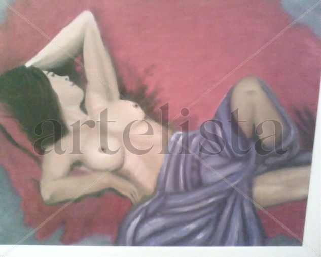 Descanso desnudo Oil Canvas Nude Paintings