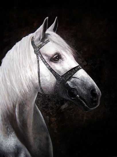 Caballo Moro Oil Canvas Landscaping