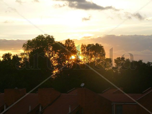 atardecer