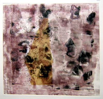 Sin alas Monoprint