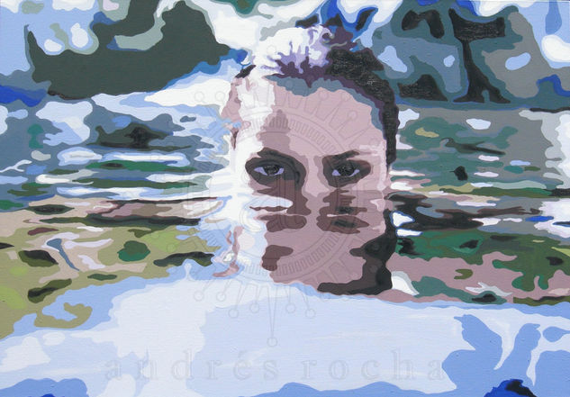 MIRADA EN REFLEJOS Oil Canvas Landscaping