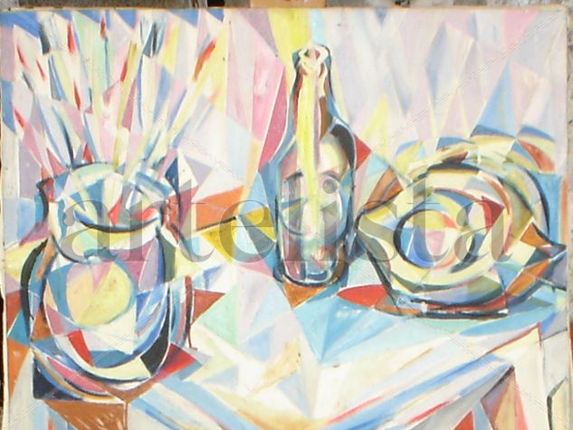 La luz de las cosas. Oil Canvas Still Life Paintings