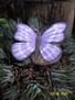 Mariposa en papel mache