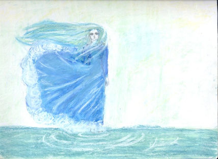 Vestida de mar