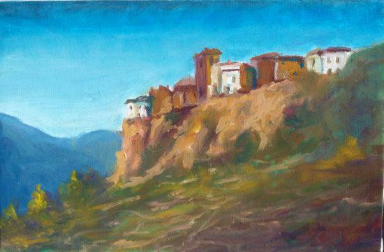 Hornos Oil Canvas Landscaping