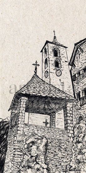 Iglesia de Ordino Ink