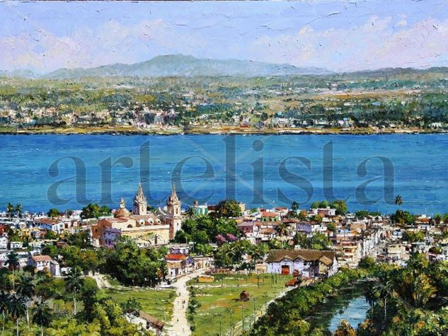 panorama matancero Oil Canvas Landscaping