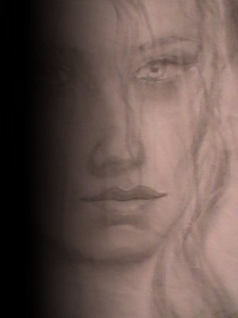 rostro de mujer Graphite